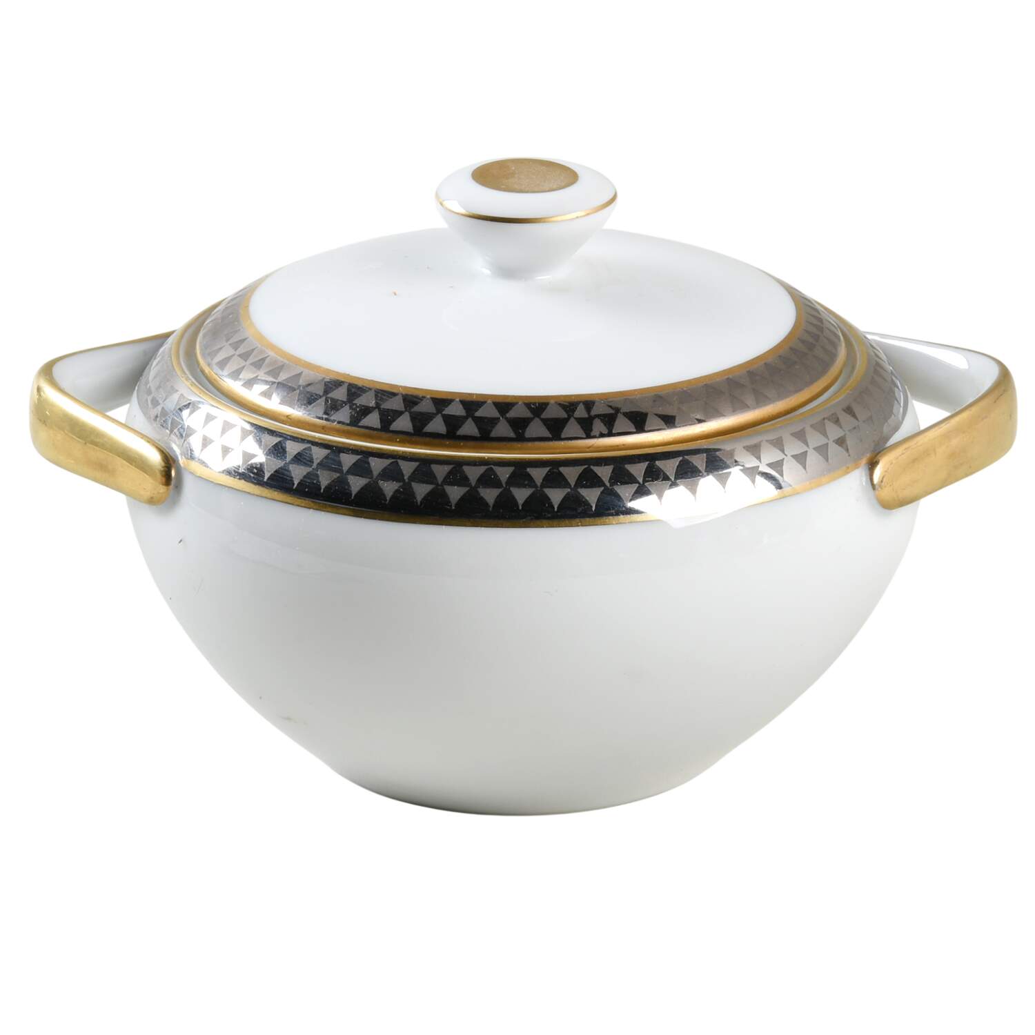 Athenia Sugar Bowl & Lid by Towne-1