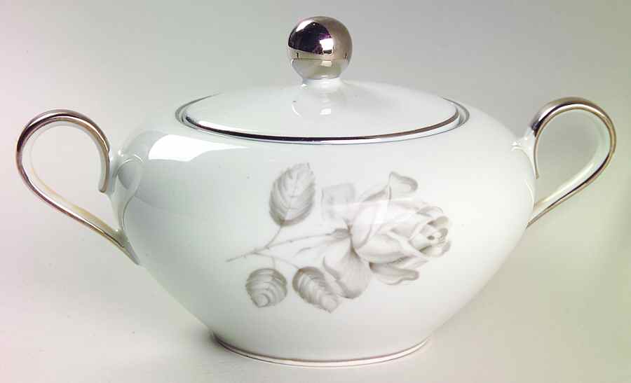 Midnight Rose Sugar Bowl & Lid by Towne-1