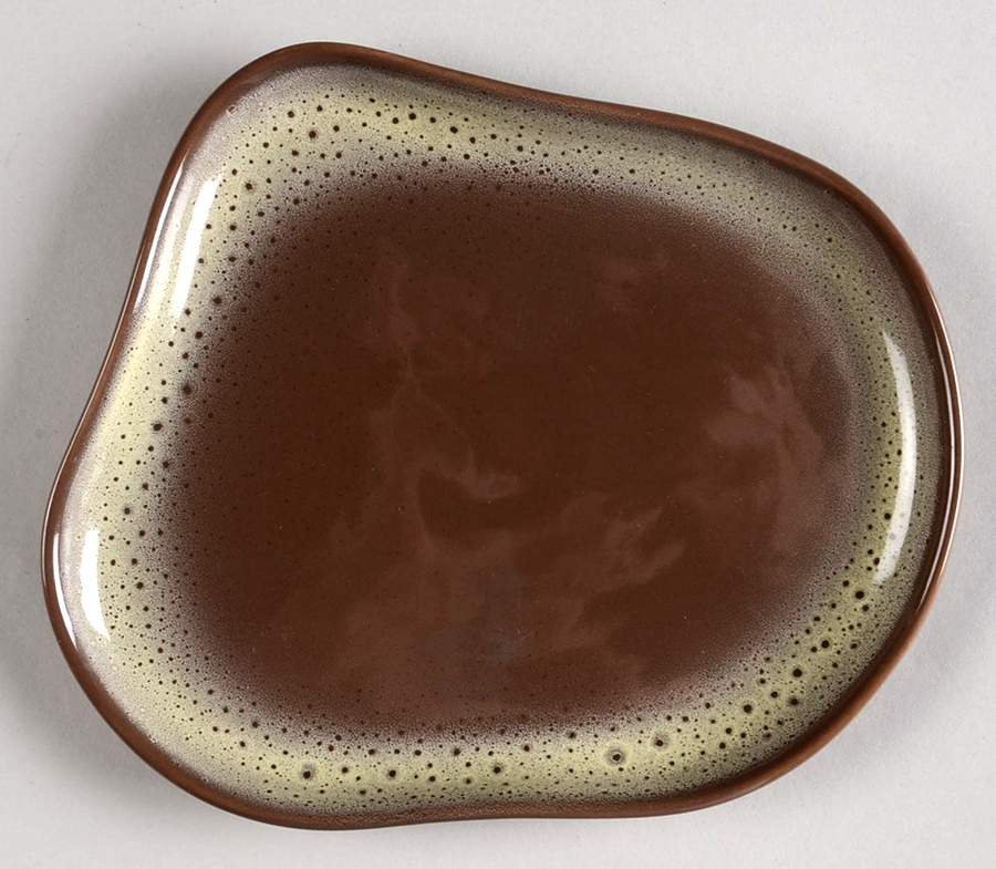 Frosty Fudge Bread & Butter Plate by Tamac-1
