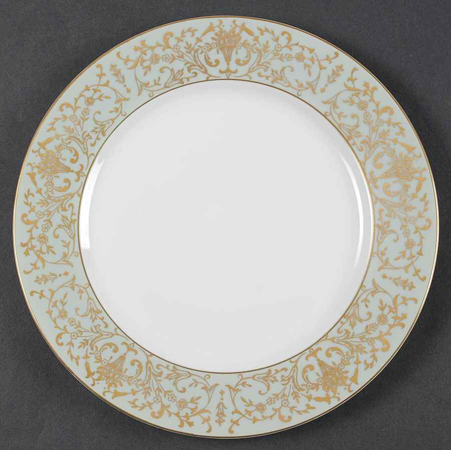 Coronation Green Dinner Plate by Tradition-1