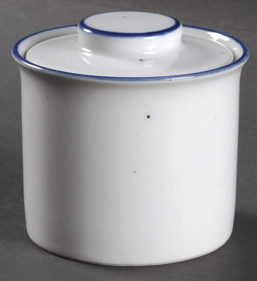 Earthstone Blue Reef Sugar Bowl & Lid by Trend Pacific-1