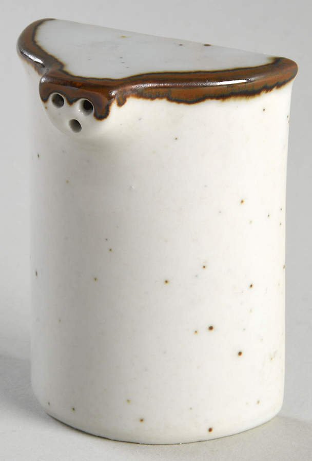 Earthstone Rust Brown Pepper Shaker by Trend Pacific-1