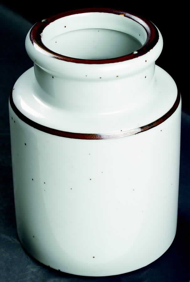 Earthstone Rust Brown Utensil Holder by Trend Pacific-1