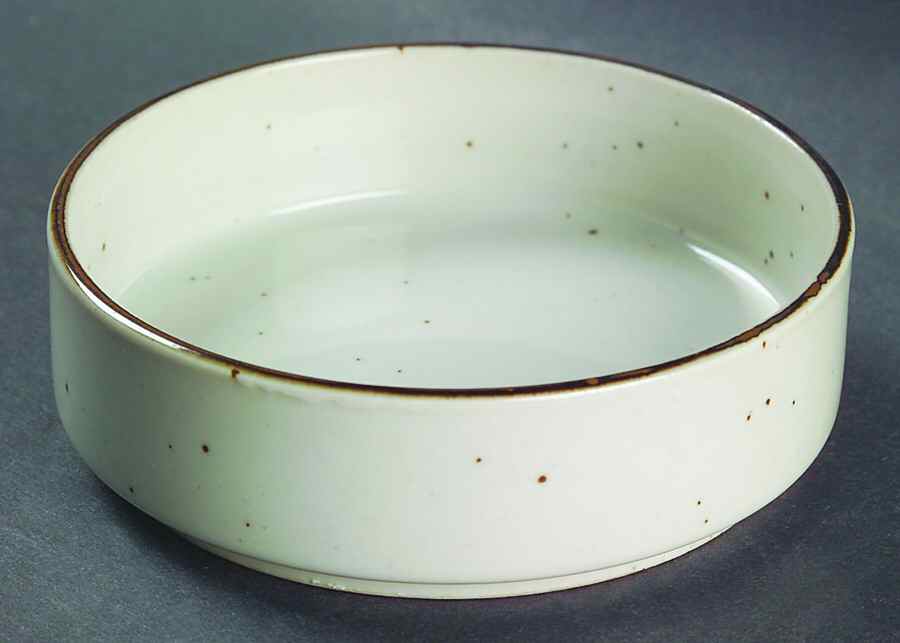 Earthstone Rust Brown Fruit/Dessert (Sauce) Bowl by Trend Pacific-1