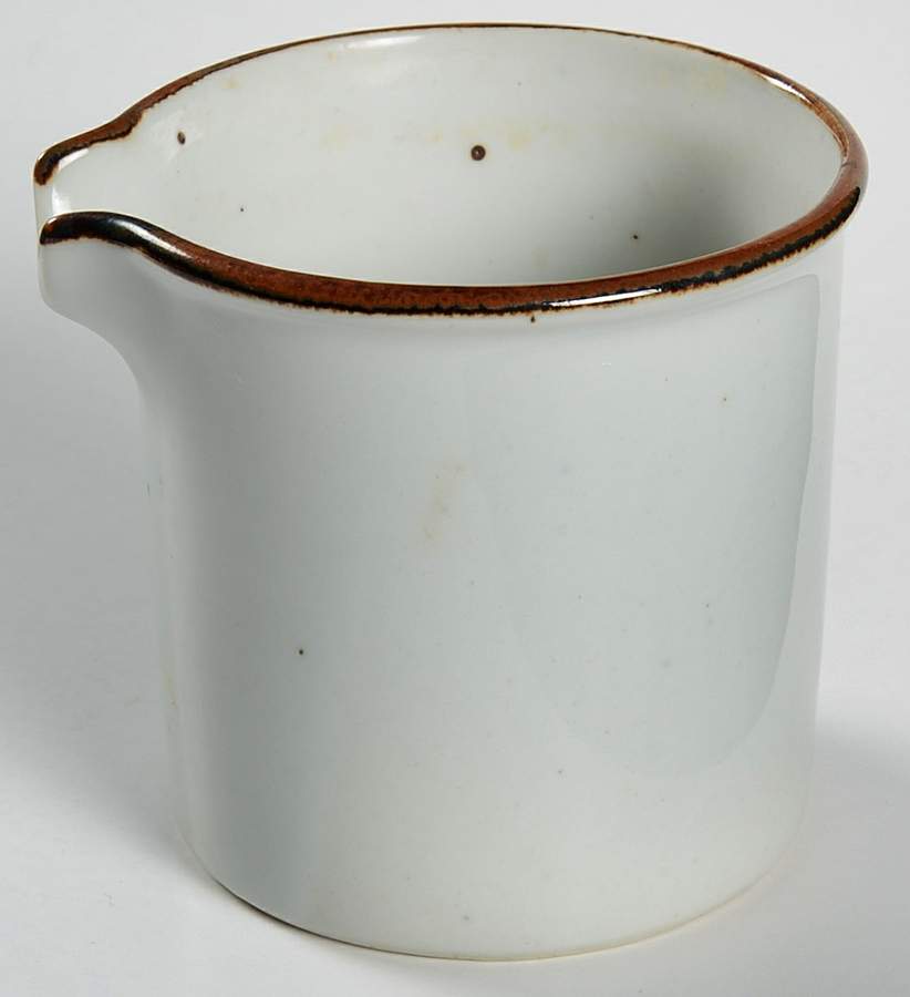 Earthstone Rust Brown Creamer by Trend Pacific-1