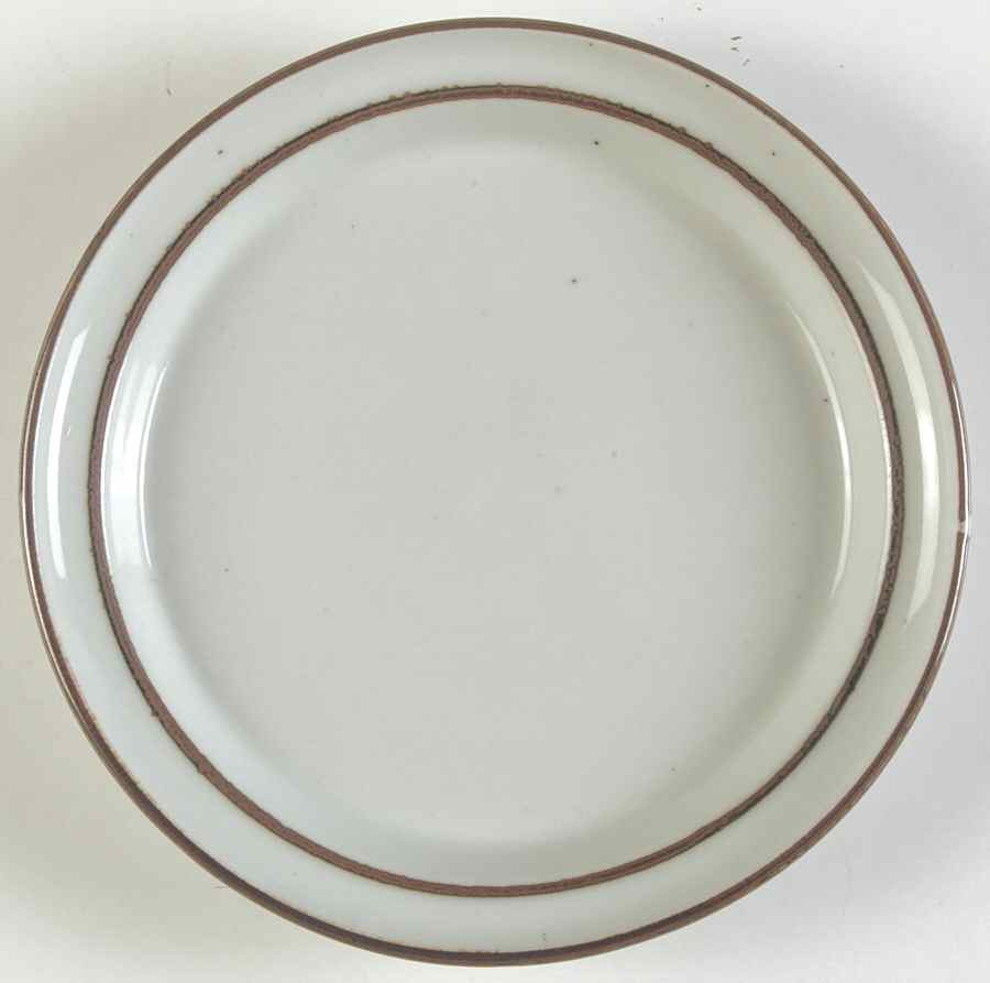 Earthstone Rust Brown Bread & Butter Plate by Trend Pacific-1