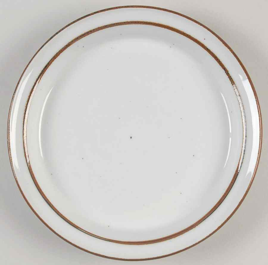 Earthstone Rust Brown Salad Plate by Trend Pacific-1