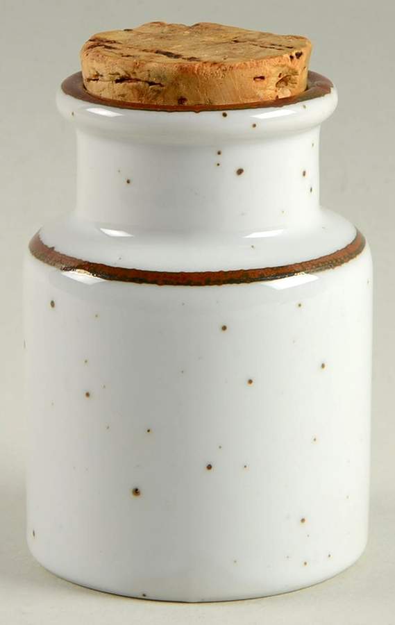 Earthstone Rust Brown 3" Storage Jar & Lid by Trend Pacific-1