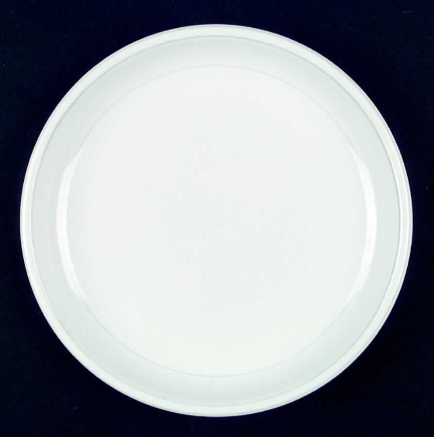 Galaxy Gray Banded Dinner Plate by Trend Pacific-1