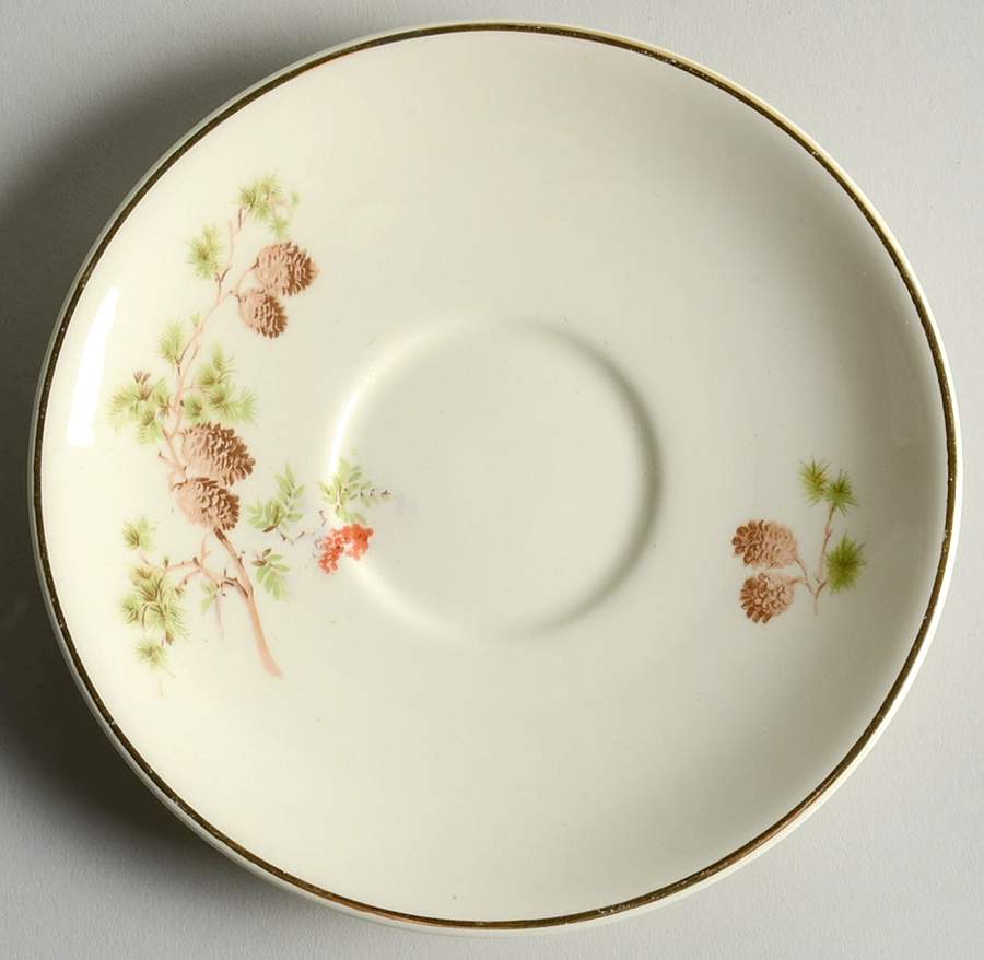 1649 Saucer by Taylor, Smith & Taylor (Ts&T)-1