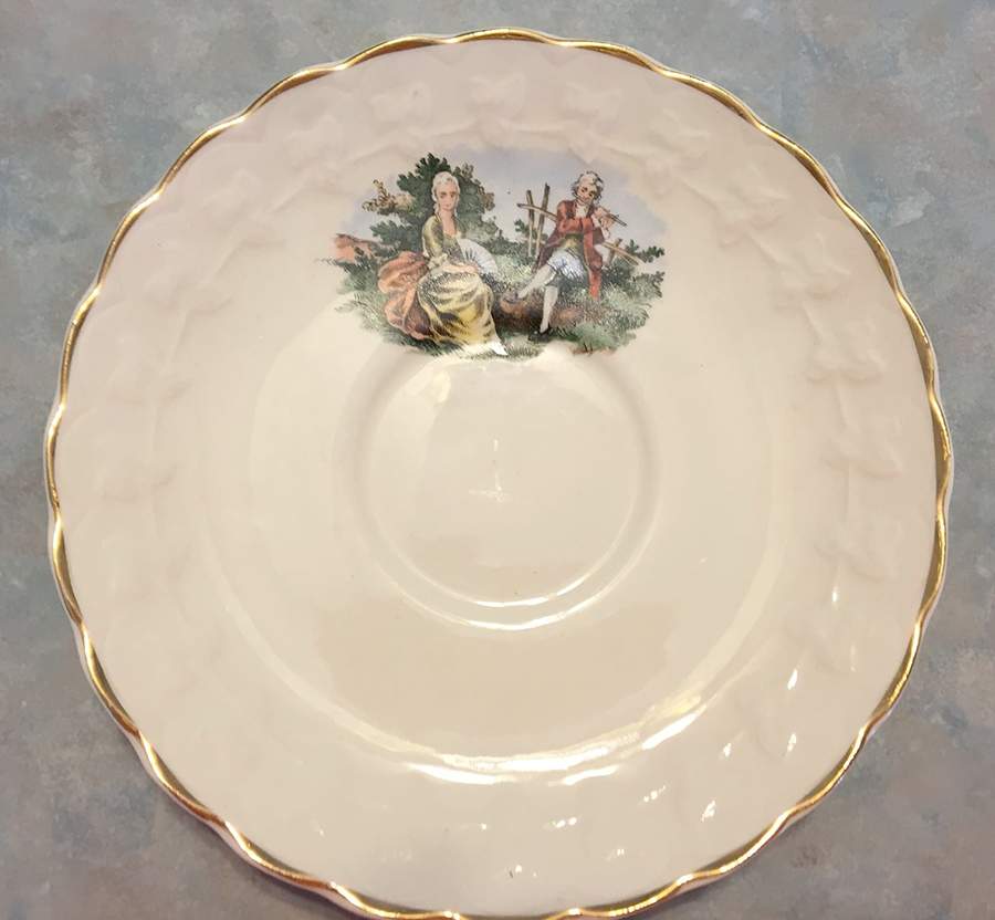 2096 Saucer by Taylor, Smith & Taylor (Ts&T)-1