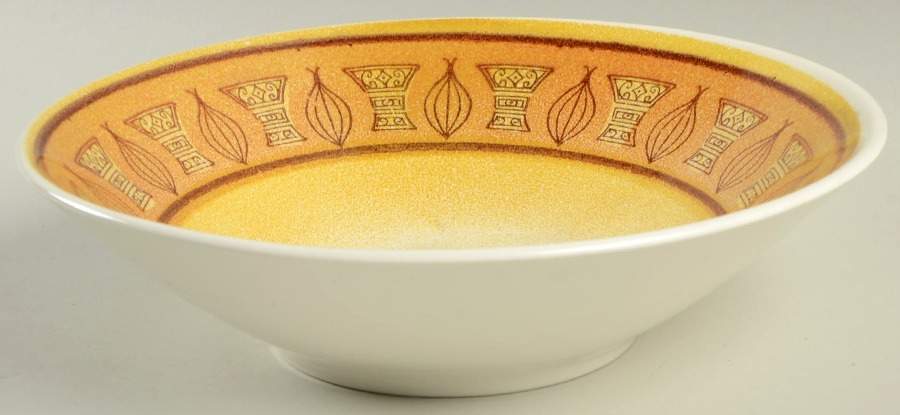 Honey Gold 8" Round Vegetable Bowl by Taylor, Smith & Taylor (Ts&T)-1