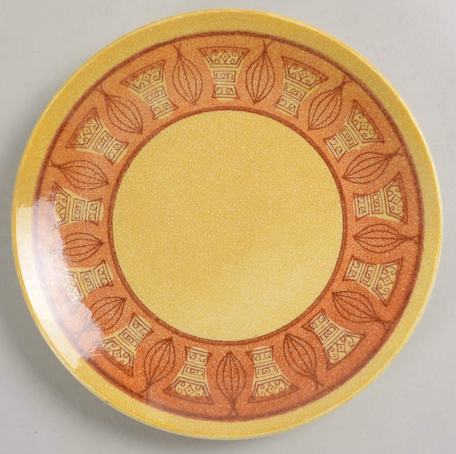 Honey Gold Salad Plate by Taylor, Smith & Taylor (Ts&T)-1