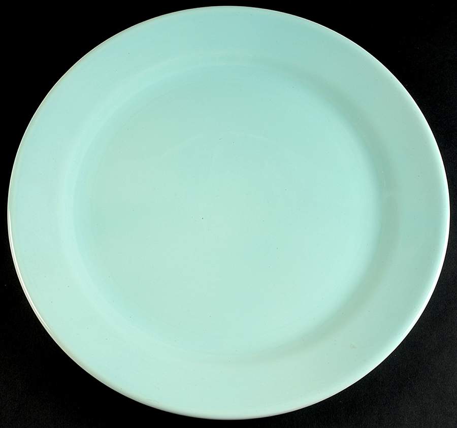 Luray Pastels Surf Green 14" Chop Plate (Round Platter) by Taylor, Smith & Taylor (Ts&T)-1