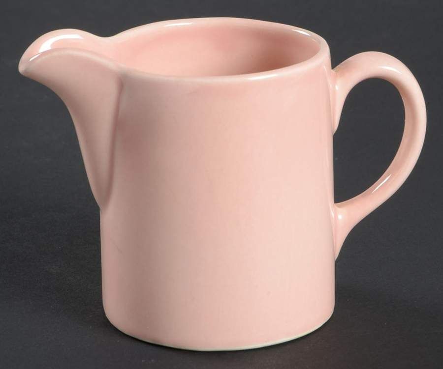 Luray Pastels Sharon Pink Creamer for Chocolate Set by Taylor, Smith & Taylor (Ts&T)-1