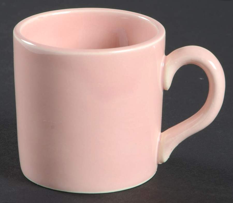 Luray Pastels Sharon Pink Chocolate Cup by Taylor, Smith & Taylor (Ts&T)-1