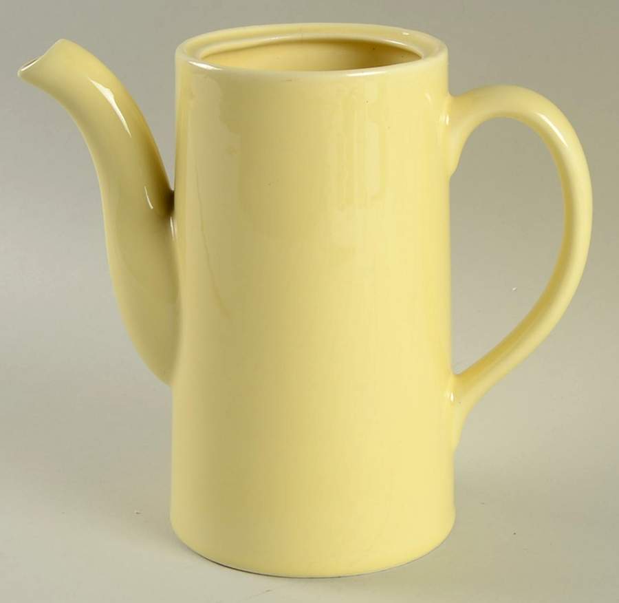Luray Pastels Persian Cream Yellow Chocolate Pot No Lid by Taylor, Smith & Taylor (Ts&T)-1