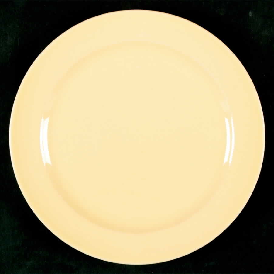 Luray Pastels Persian Cream Yellow Dessert/Pie Plate by Taylor, Smith & Taylor (Ts&T)-1