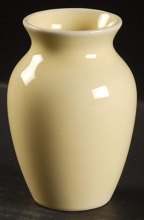 Luray Pastels Persian Cream Yellow Urn Bud Vase by Taylor, Smith & Taylor (Ts&T)-1