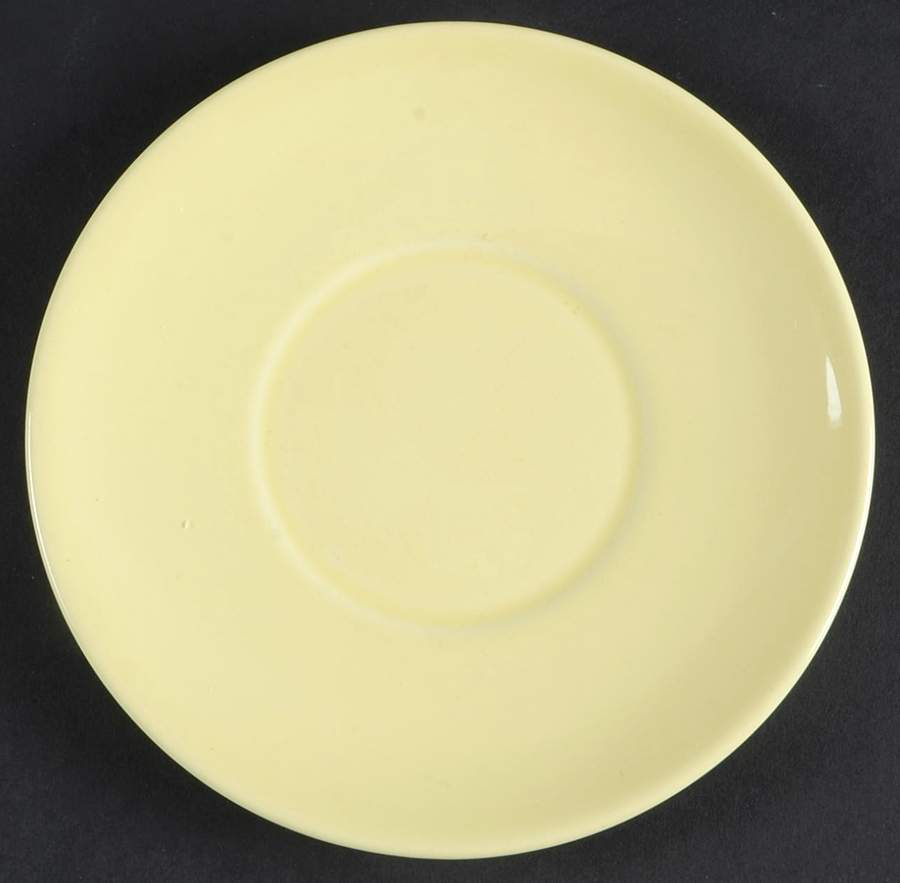 Luray Pastels Persian Cream Yellow Saucer for Cream Soup Bowl by Taylor, Smith & Taylor (Ts&T)-1