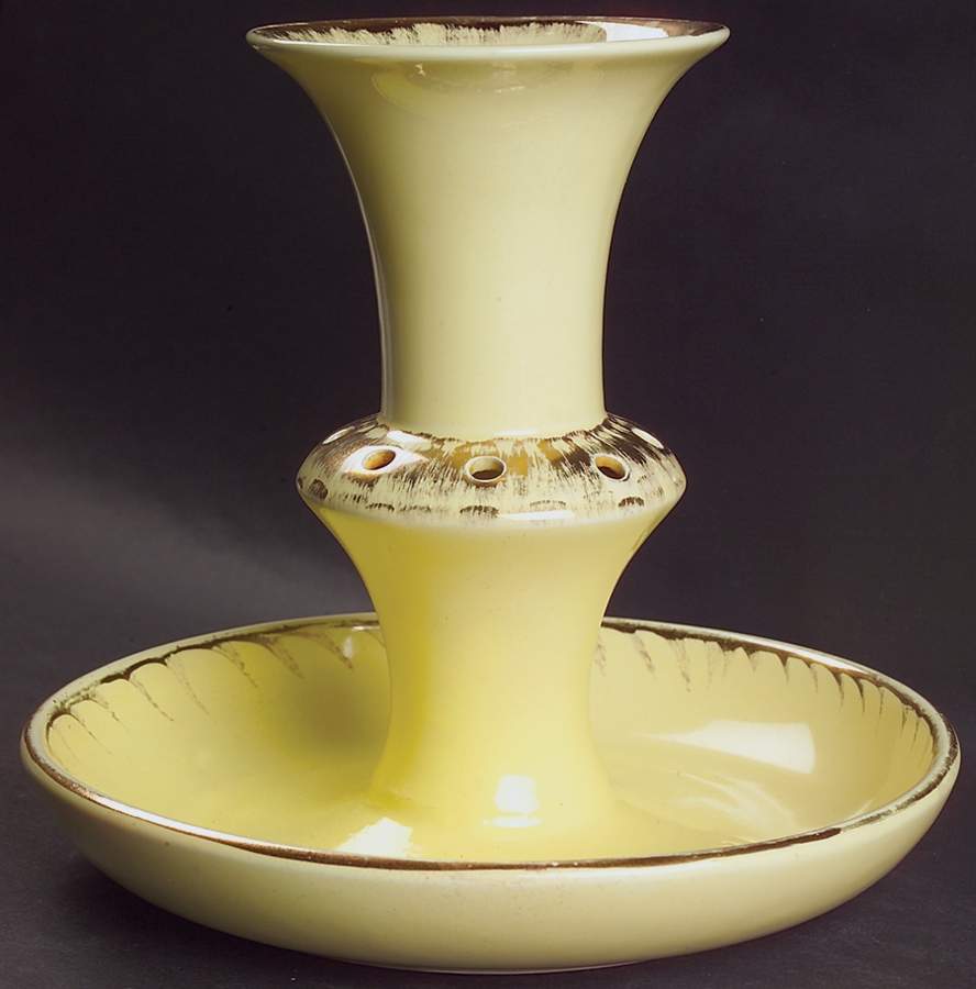 Luray Pastels Persian Cream Yellow Epergne by Taylor, Smith & Taylor (Ts&T)-1