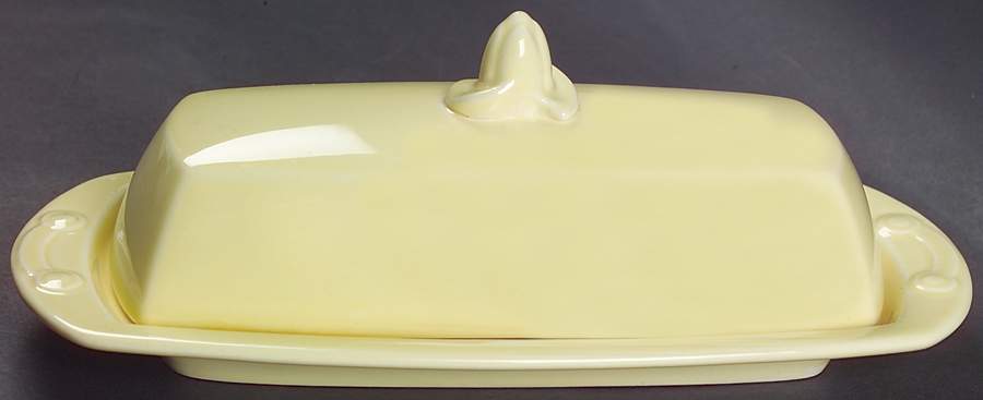 Luray Pastels Persian Cream Yellow 1/4 Lb Covered Butter by Taylor, Smith & Taylor (Ts&T)-1
