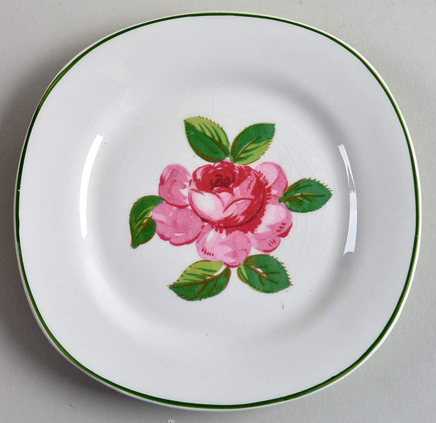 Rosemont Bread & Butter Plate by Taylor, Smith & Taylor (Ts&T)-1