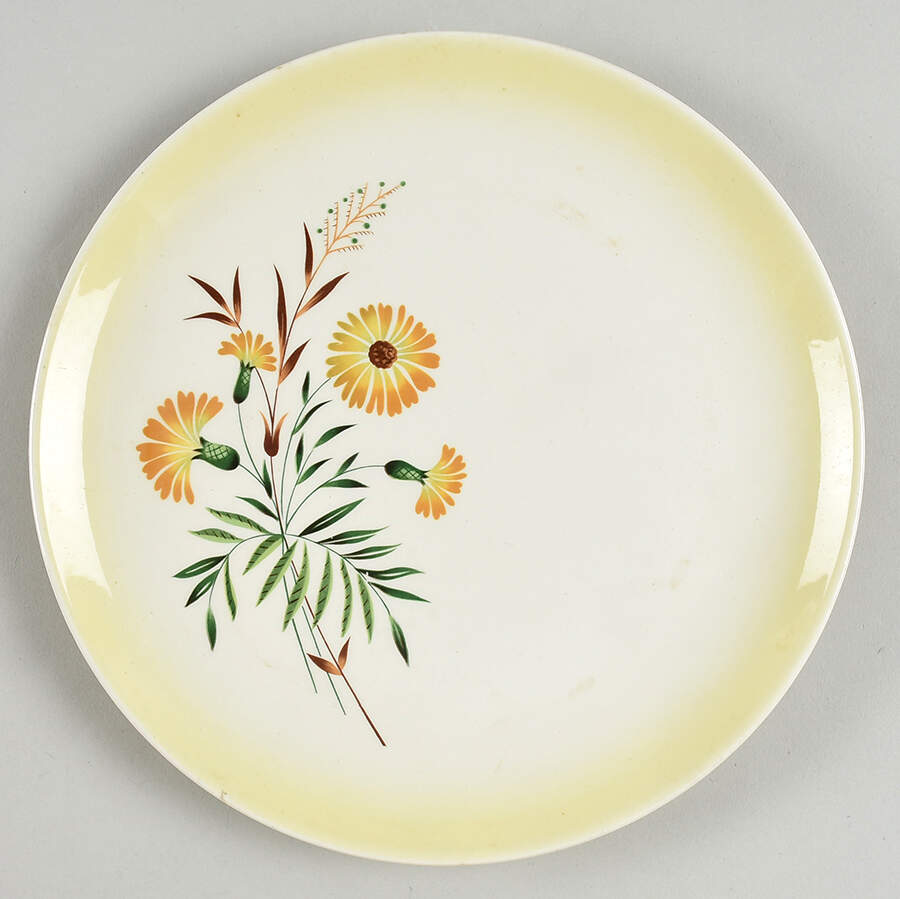 Shasta Daisy Salad Plate by Taylor, Smith & Taylor (Ts&T)-1