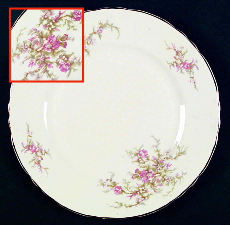 1653 Dinner Plate by Taylor, Smith & Taylor (Ts&T)-1