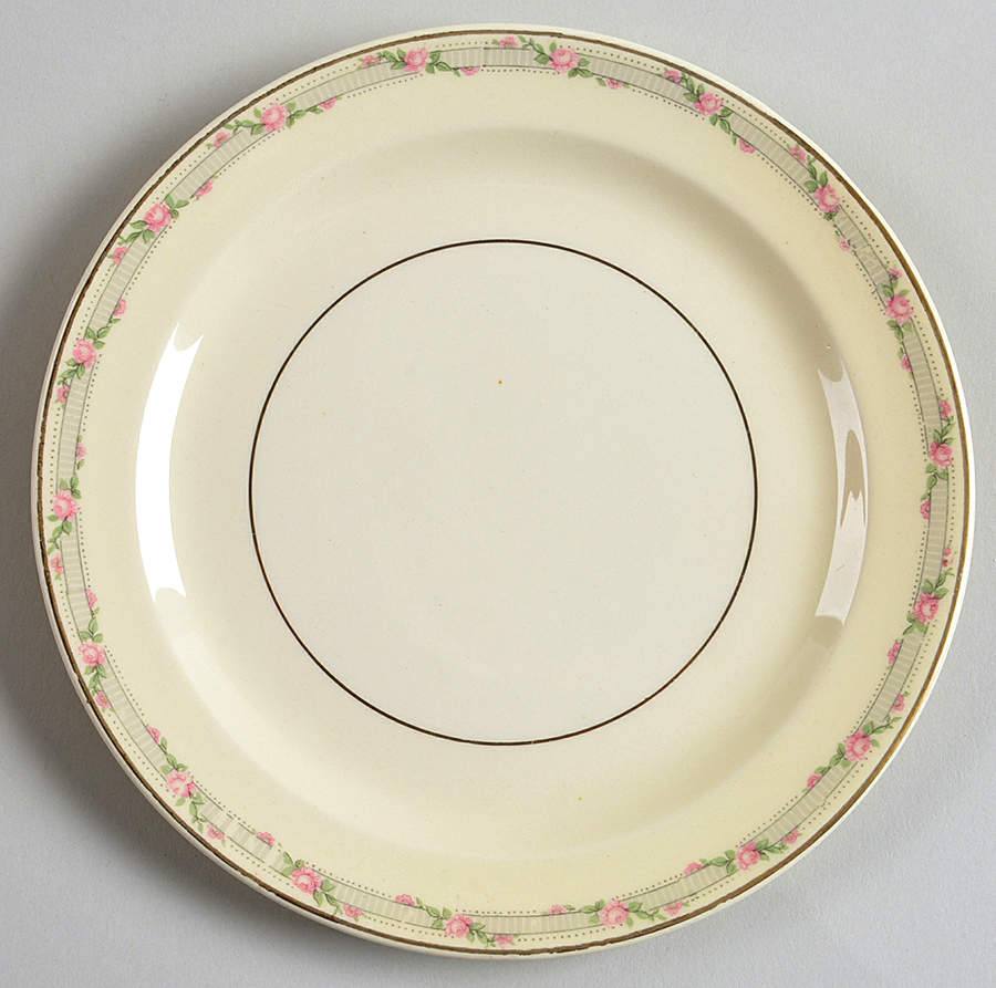 TST257 Bread & Butter Plate by Taylor, Smith & Taylor (Ts&T)-1