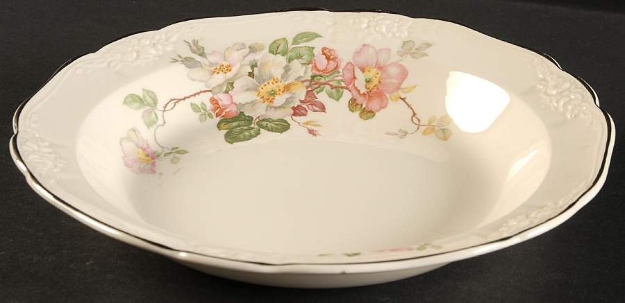 TST85 Rim Soup Bowl by Taylor, Smith & Taylor (Ts&T)-1