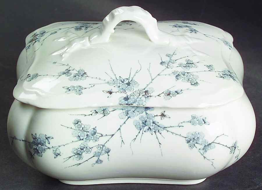 Spring Butter Box & Lid by Turner's (England)-1