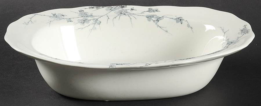 Spring 8" Oval Vegetable Bowl by Turner's (England)-1