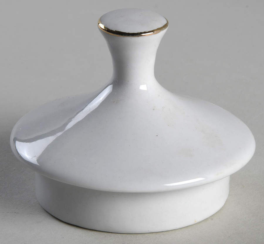 Cameo Rose Lid for Sugar Bowl by Tienshan-1