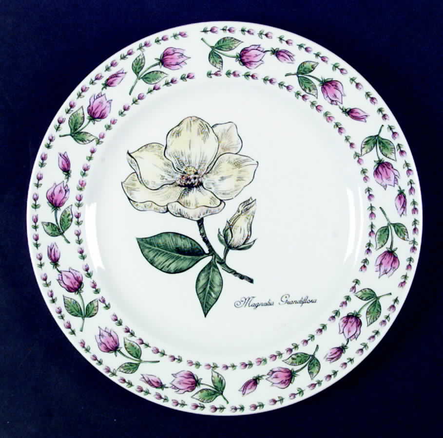 Botanical Gardens Dinner Plate by Tabletops Unlimited-1