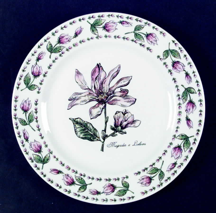 Botanical Gardens Dinner Plate by Tabletops Unlimited-1