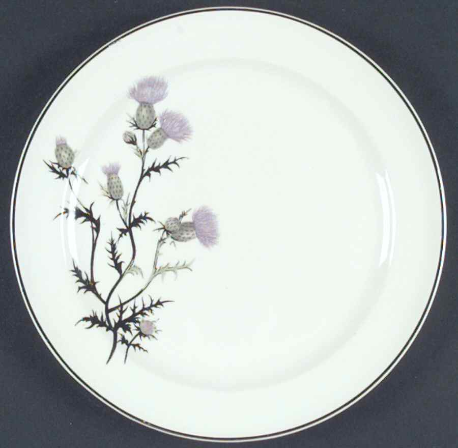 Thistle (Laurel) Salad Plate by Taylor, Smith & Taylor (Ts&T)-1