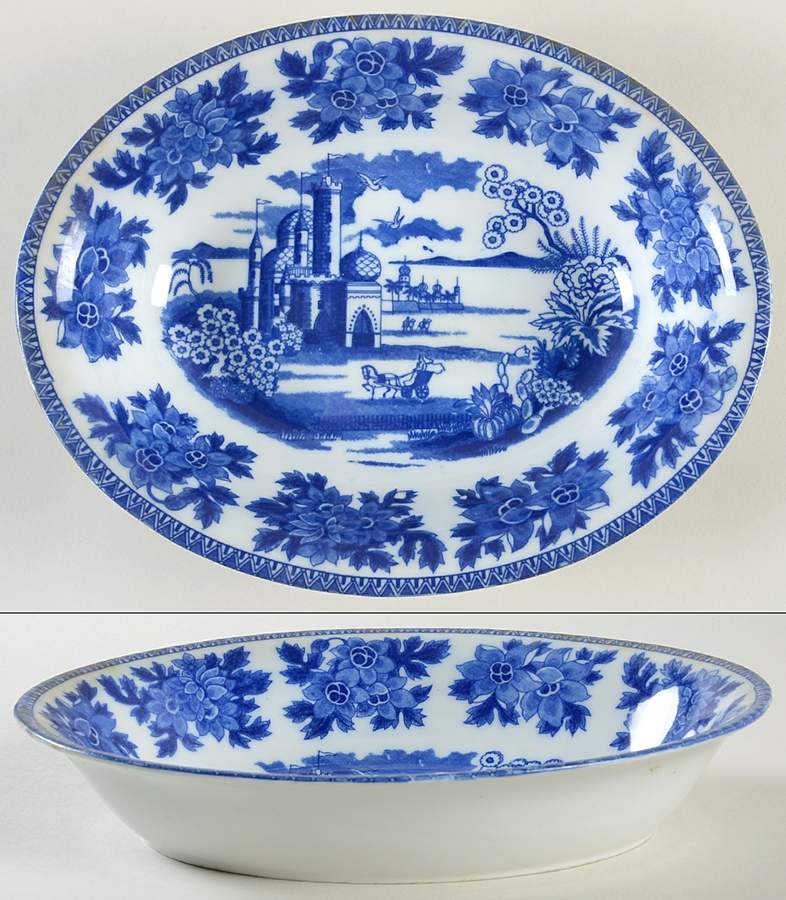 TSL13 10" Oval Vegetable Bowl by Tashiro Shoten Ltd-1