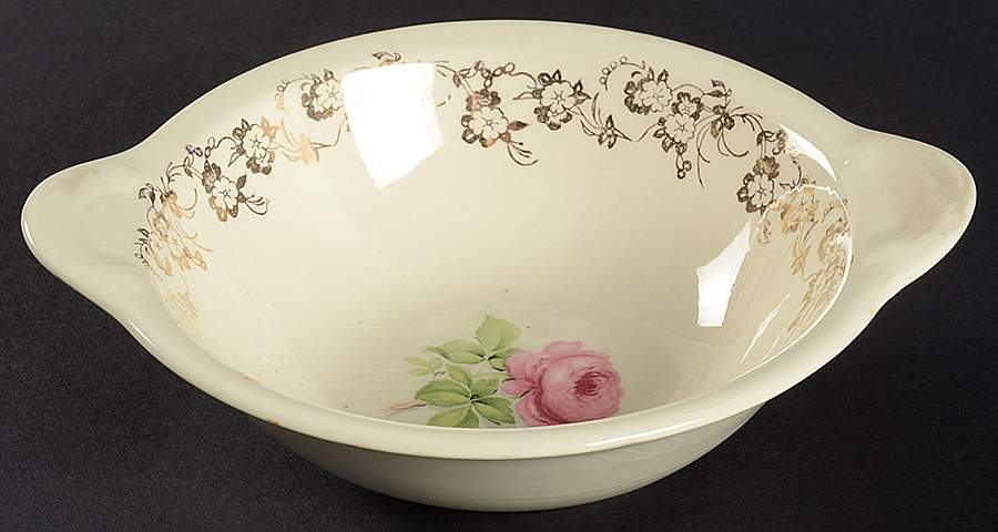 1958-1-2 Lugged Cereal Bowl by Taylor, Smith & Taylor (Ts&T)-1