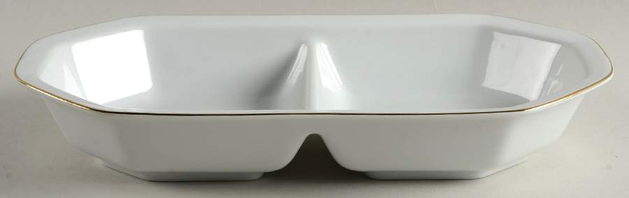 Monaco Oval Divided Vegetable Bowl by Toscany-1