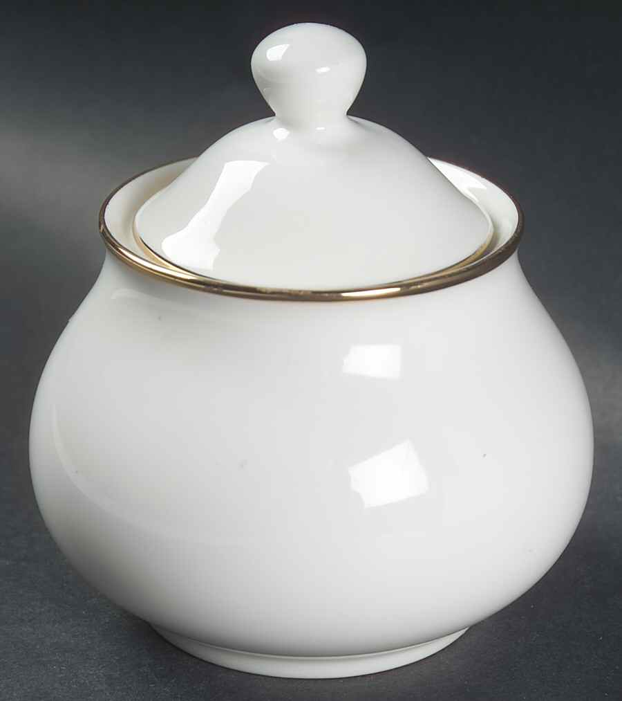 Colonnade Gold Sugar Bowl & Lid by Royal Limoges-1
