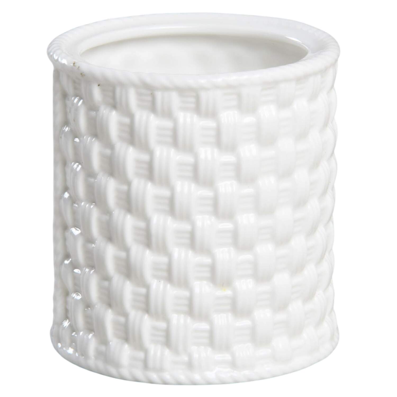 Tiffany Weave Mustard Jar No Lid by Tiffany-1