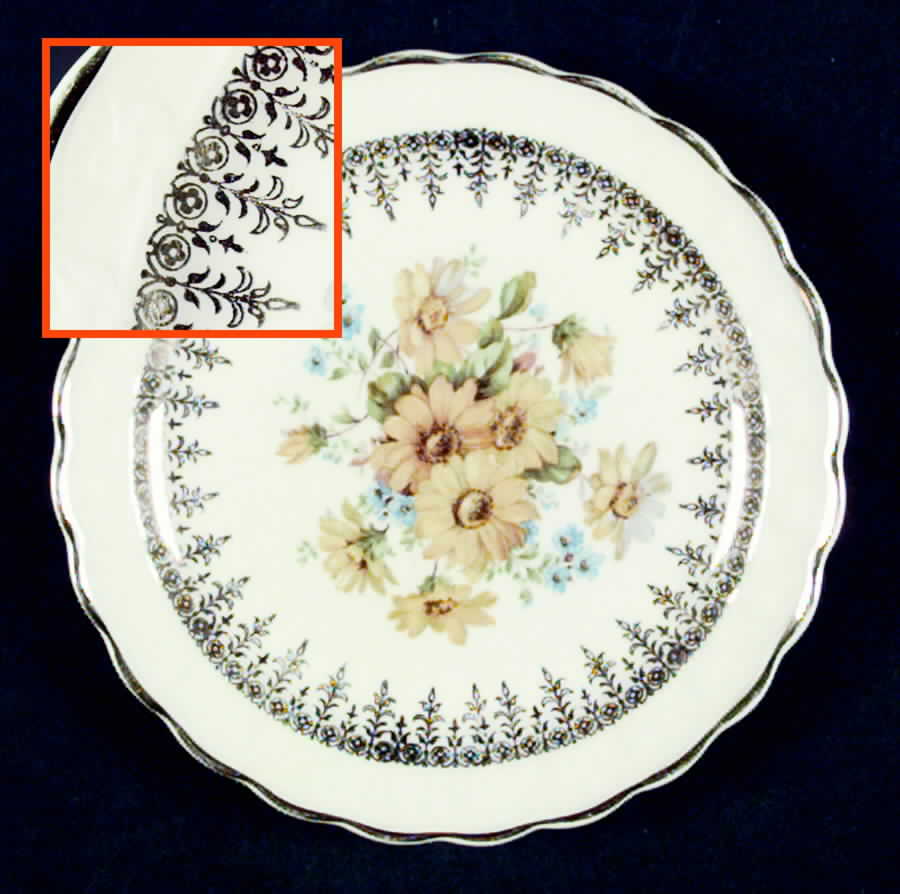 TST378 Bread & Butter Plate by Taylor, Smith & Taylor (Ts&T)-1