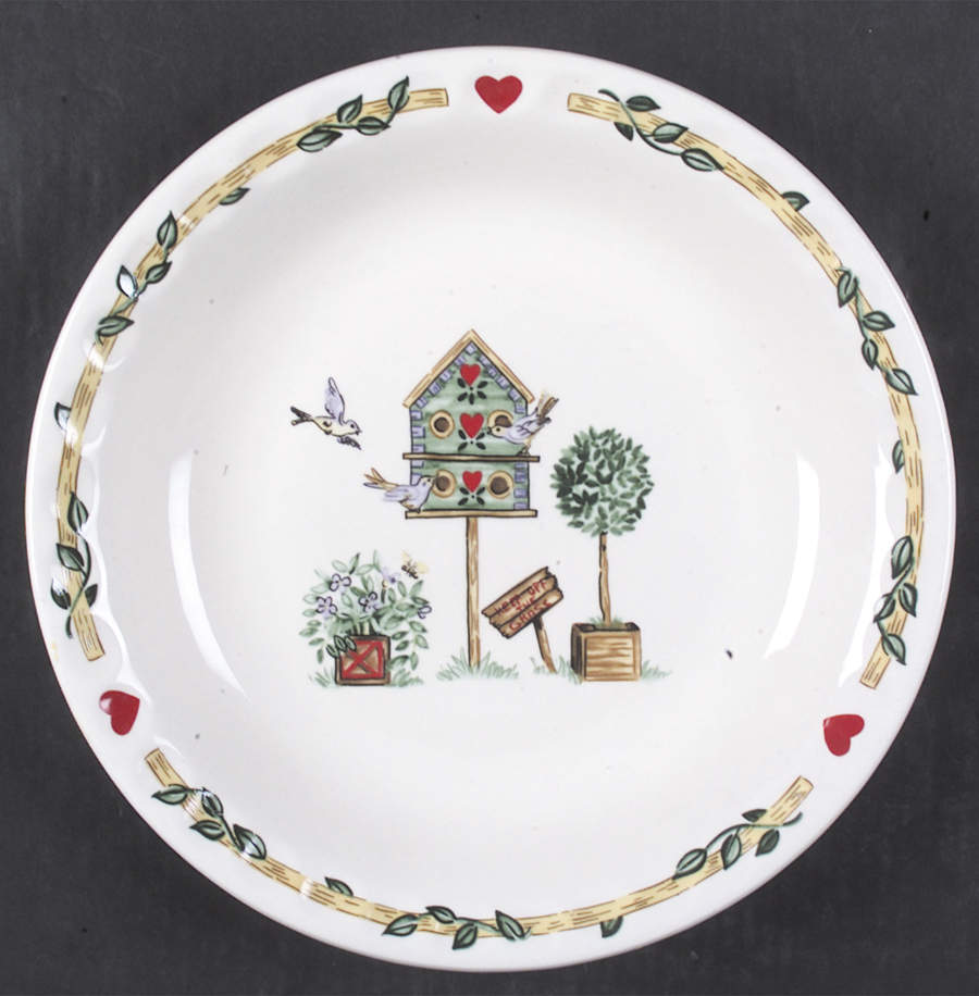Birdhouse Pie Serving Plate by Thomson-1