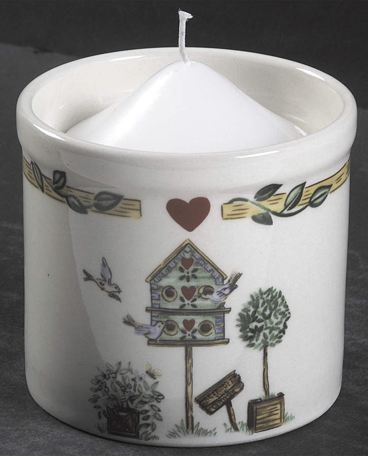 Birdhouse Candle Votive by Thomson-1
