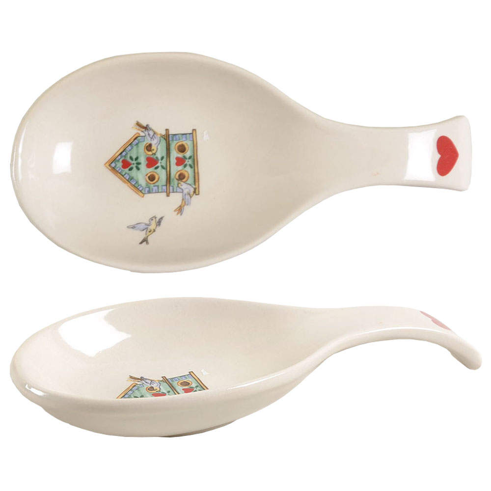 Birdhouse Spoon Rest/Holder (Holds 1 Spoon) by Thomson-1