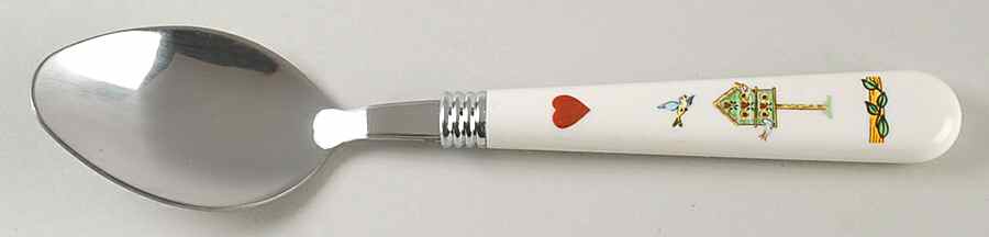 Birdhouse Place/Oval Soup Spoon by Thomson-1