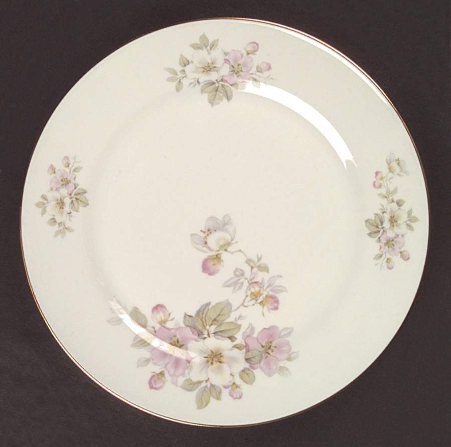 Apple Blossom (Cream Background) Dinner Plate by Tirschenreuth-1