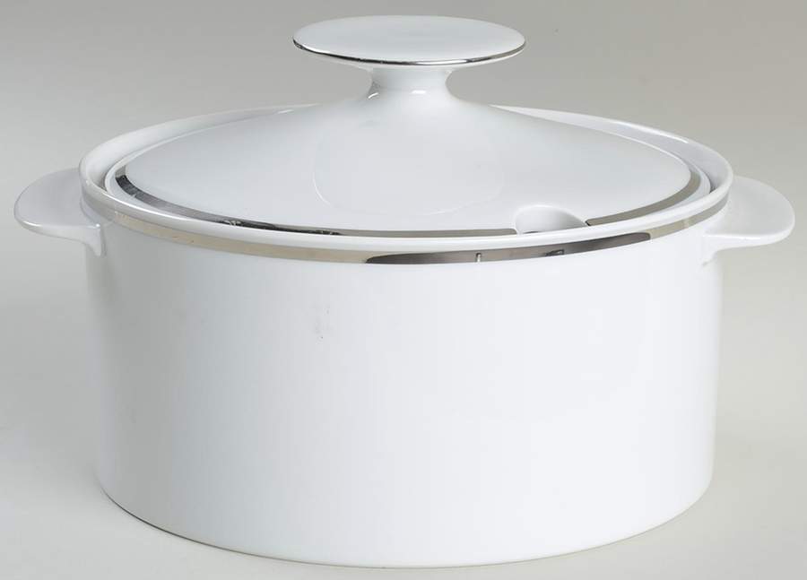 Platinum Band Tureen &  Lid by Thomas-1