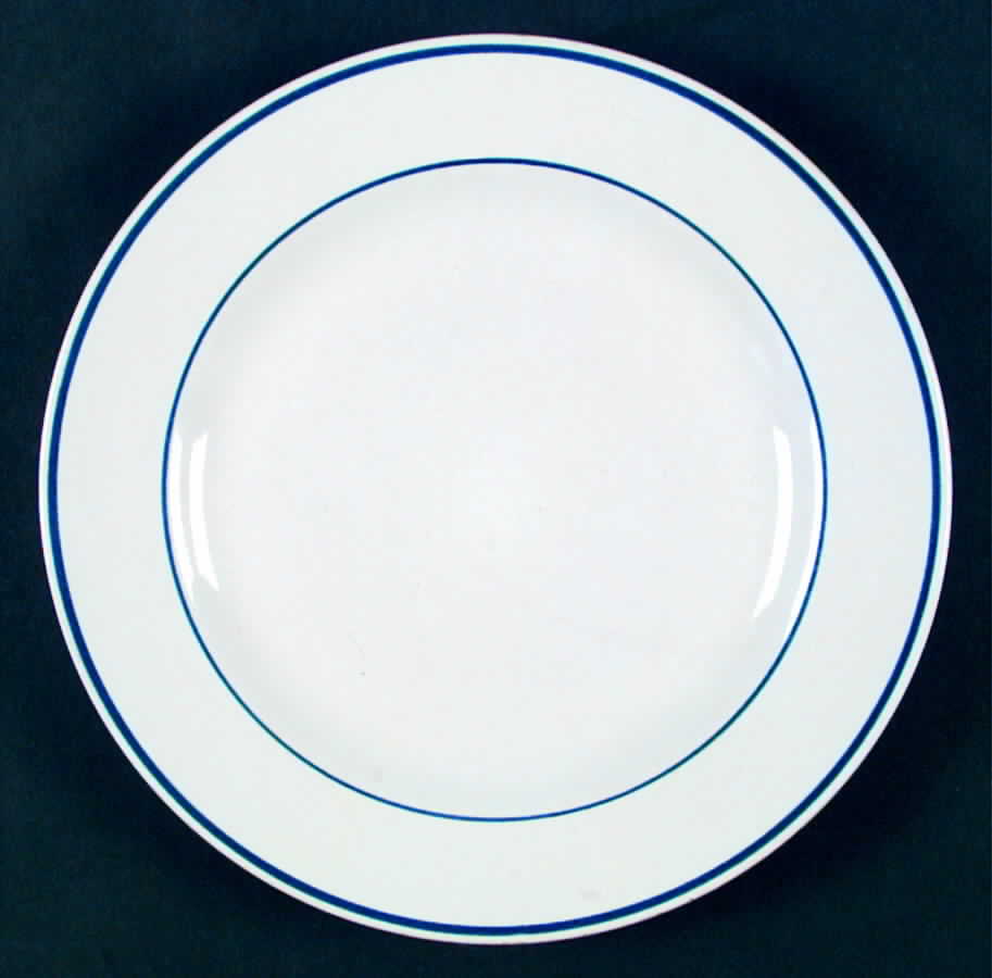 Basics Blue Dinner Plate by Trend Pacific-1